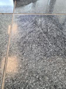 Før diamantpolering