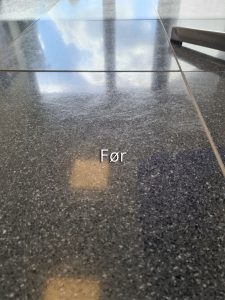 Før diamantpolering